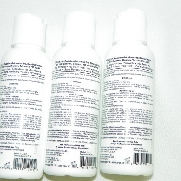 3 Hair Color Semi-Perm Adore Green Jade Teal Chem Free - Picture 2 of 5